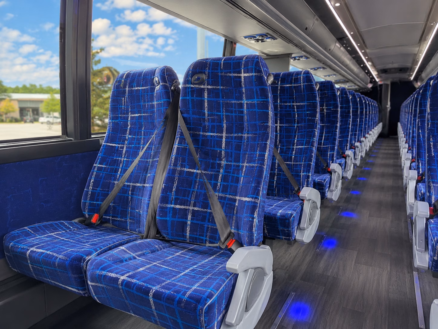 auburn corporate event transportation onboard seating